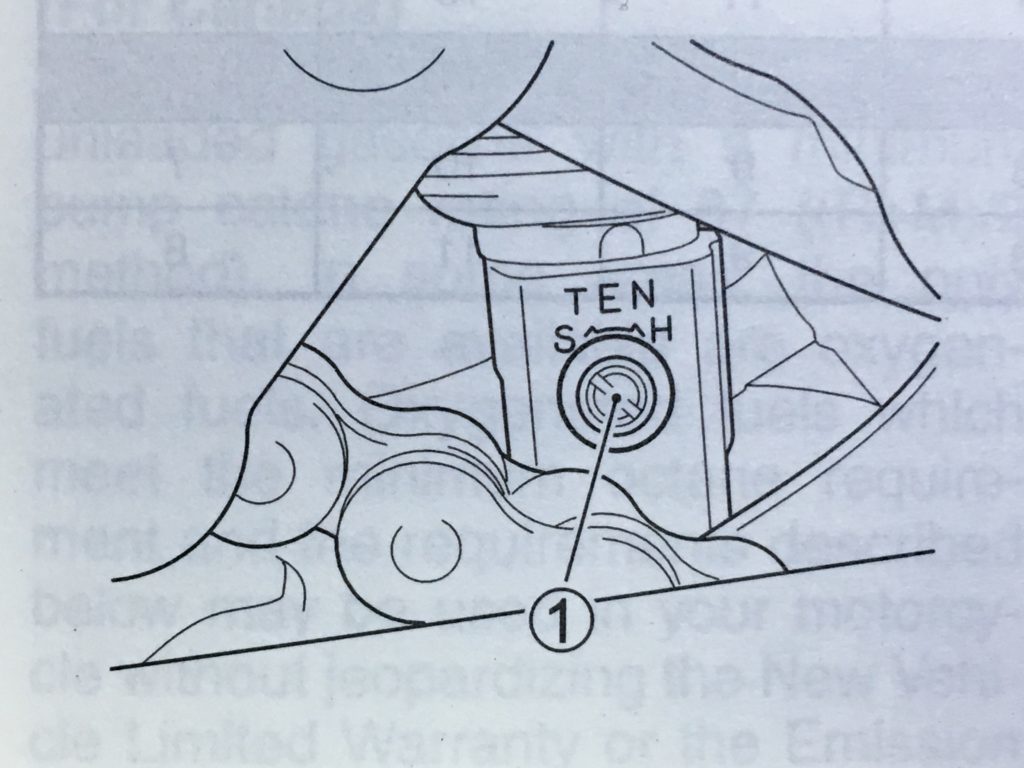 リヤ：TAIN(Rebound)：22段階　14クリック戻し